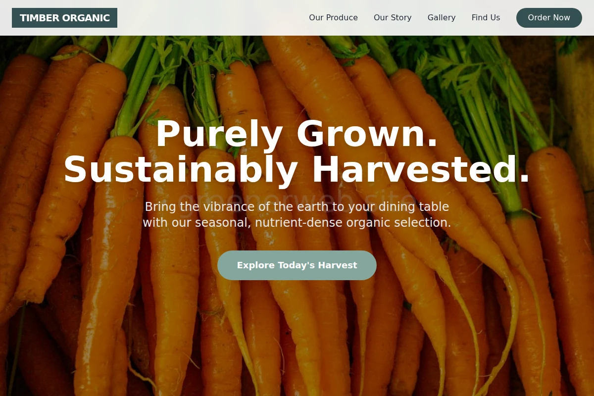 Timber Organic Food